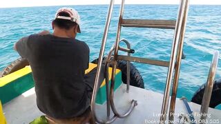 Морская рыбалка на Phu Quoc Vietnam тур Larrys Phu Quoc Fishing за крупной океанской рыбой