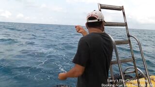 Морская рыбалка на Phu Quoc Vietnam тур Larrys Phu Quoc Fishing за крупной океанской рыбой