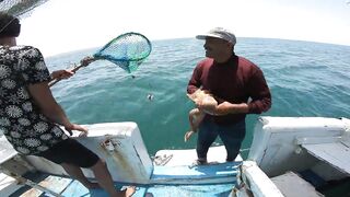 Морская рыбалка в Александрии район Miami - береговая ловля и волны Средиземного моря