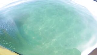 Морская рыбалка в Александрии район Miami - береговая ловля и волны Средиземного моря