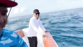 Бали - морская рыбалка на GT с приватной лодки и поимка монстра тревалли у океанского рифа