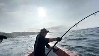 Бали - морская рыбалка на GT с приватной лодки и поимка монстра тревалли у океанского рифа