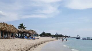 Куба 2025: пляж Playa Ancon Тринидад и как здесь спланировать морскую рыбалку в тёплом заливе