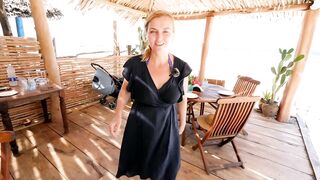 Kiwengwa Zanzibar: малолюдный пляж обзор Mvuvi Boutique Resort отливы водоросли и море