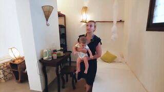 Kiwengwa Zanzibar: малолюдный пляж обзор Mvuvi Boutique Resort отливы водоросли и море