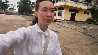 Таиланд в ноябре, Krabi пляж Klong Muang ловим крабов идём в Tiger Cave Temple и пробуем еду