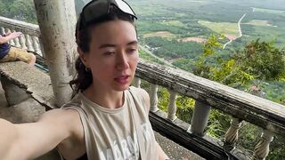 Таиланд в ноябре, Krabi пляж Klong Muang ловим крабов идём в Tiger Cave Temple и пробуем еду