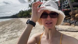 Таиланд в ноябре, Krabi пляж Klong Muang ловим крабов идём в Tiger Cave Temple и пробуем еду