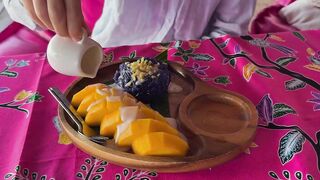 Таиланд в ноябре, Krabi пляж Klong Muang ловим крабов идём в Tiger Cave Temple и пробуем еду