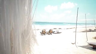 Тулум Мексика скандальный курорт миллионеры модели и бомжи на одном пляже