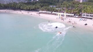 Dadonghai Sanya Hainan прогулка по бухте городской пляж и мысли о рыбалке с берега