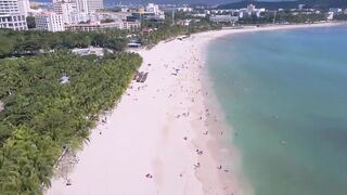 Dadonghai Sanya Hainan прогулка по бухте городской пляж и мысли о рыбалке с берега