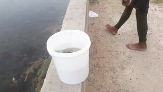 Varadero Cuba рыбалка с канала и пирса поиск барракуды и другой рыбы у входа в порт