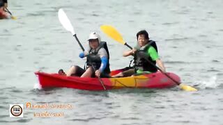 Морская рыбалка на Ao Pakarang Koh Samet каяк фишинг по волне Rayong и прибрежные трофеи