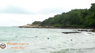 Морская рыбалка на Ao Pakarang Koh Samet каяк фишинг по волне Rayong и прибрежные трофеи