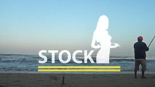 Fishing in My Khe Da Nang пляжная ловля на удочку и виды Вьетнама в 4k с берега