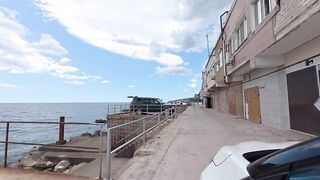 Крым Симеиз Кацивели пустые пляжи ледяное чистое море и стоит ли ехать сюда на рыбалку весной?