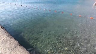 Крым Симеиз Кацивели пустые пляжи ледяное чистое море и стоит ли ехать сюда на рыбалку весной?