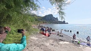 Крым Симеиз Кацивели пустые пляжи ледяное чистое море и стоит ли ехать сюда на рыбалку весной?