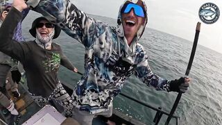 Таиланд - морская рыбалка в лодке 10 кг GT на компактную катушку Shimano Twin Power