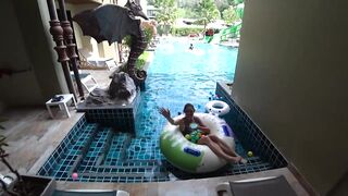 Таиланд Krabi отель Ananta Burin в Ao Nang отдых у бассейна и пробуем индийскую кухню