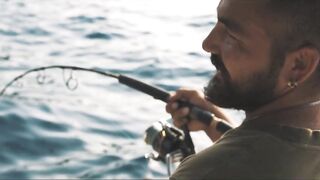 Fethiye Turkey морская рыбалка в Эгейском море на amberjack знакомство с капитаном Koray и лодкой