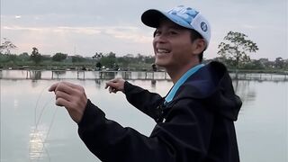 Vietnam Fishing TV: чёрный амур Trắm Đen с пруда и зрелищная трофейная рыбалка во Вьетнаме