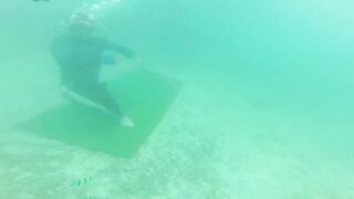 Sea Walking Phuket Coral Island прогулка по дну в шлемах и как тут с рыбой у рифов