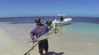 Big game pêche Las Terrenas Доминикана трофейная морская рыбалка крупная океанская рыба