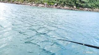 Морская рыбалка на Phu Quoc Island с лодки за тропическими трофеями в тёплом море Вьетнама