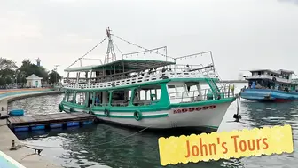 Рыбалка на Фукуоке, Вьетнам - вечерний свет Johns Tours и кальмар