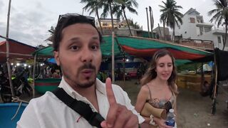 Рыбацкая деревня и самый красивый вид Mui Ne Vietnam 2024 жизнь у моря лодки на песке и сети