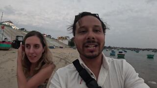 Рыбацкая деревня и самый красивый вид Mui Ne Vietnam 2024 жизнь у моря лодки на песке и сети