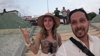 Рыбацкая деревня и самый красивый вид Mui Ne Vietnam 2024 жизнь у моря лодки на песке и сети