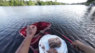 Vietnam Fishing TV: рыбалка на карася в пруду с сильным течением во Вьетнаме