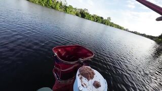 Vietnam Fishing TV: рыбалка на карася в пруду с сильным течением во Вьетнаме