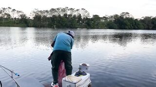 Vietnam Fishing TV: рыбалка на карася в пруду с сильным течением во Вьетнаме