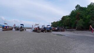 Безлюдный пляж Klong Muang недалеко от Ao Nang Krabi - спокойный отдых у моря без шума и толп туристов