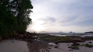Безлюдный пляж Klong Muang недалеко от Ao Nang Krabi - спокойный отдых у моря без шума и толп туристов