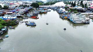 Life at Sea жизнь вьетнамских рыбаков их быт в море и каждодневная тяжёлая работа на воде
