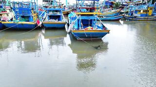 Life at Sea жизнь вьетнамских рыбаков их быт в море и каждодневная тяжёлая работа на воде