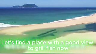 Hainan рыбалка на Хайнане за 10000 юаней 60 кг red snapper за три дня и две ночи в море