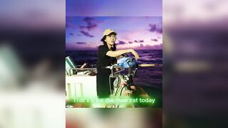 Hainan рыбалка на Хайнане за 10000 юаней 60 кг red snapper за три дня и две ночи в море