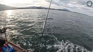 Khao Lak Thailand морская рыбалка в Таиланде у Khao Lak GT на попперы и джиг с лодки longtail