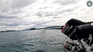 Khao Lak Thailand морская рыбалка в Таиланде у Khao Lak GT на попперы и джиг с лодки longtail