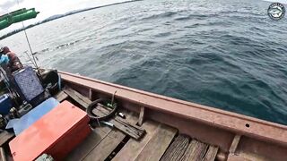 Khao Lak Thailand морская рыбалка в Таиланде у Khao Lak GT на попперы и джиг с лодки longtail