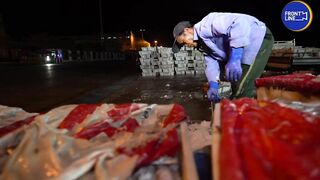 Прибрежная жизнь рыбаков на острове Hainan Китай будни у моря сети лодки и утренний рынок