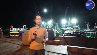 Прибрежная жизнь рыбаков на острове Hainan Китай будни у моря сети лодки и утренний рынок