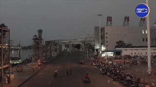 Прибрежная жизнь рыбаков на острове Hainan Китай будни у моря сети лодки и утренний рынок