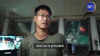 Прибрежная жизнь рыбаков на острове Hainan Китай будни у моря сети лодки и утренний рынок